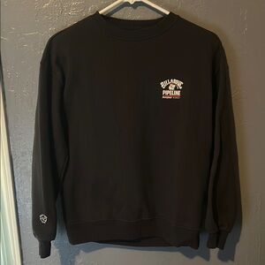 Billabong Men's Black Crewneck Sweater